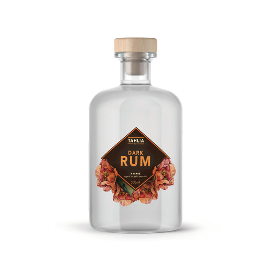 Tahlia Farm Dark Rum bottle